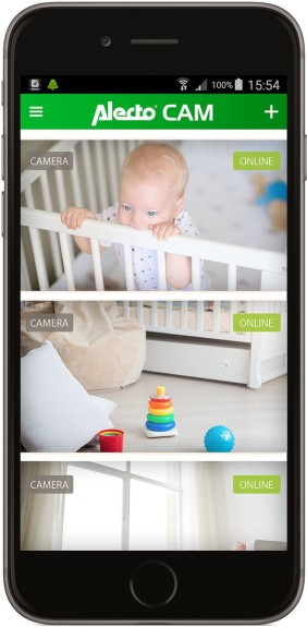 IVM-100 wifi babyfoon met camera | gratis app| Wit