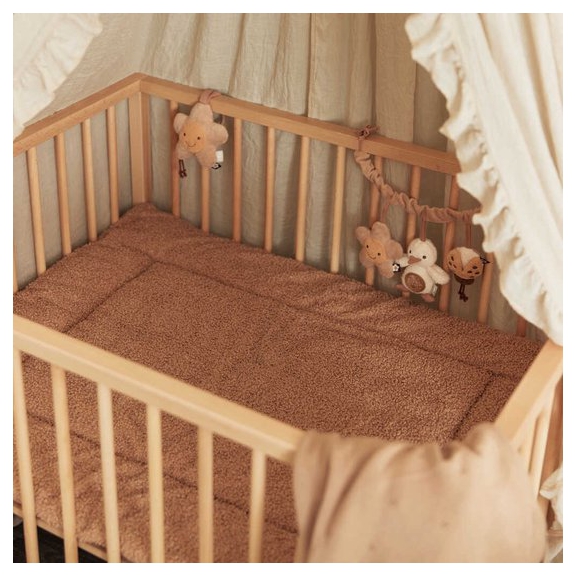 Jollein Boxkleed 75x95cm Boucle - Biscuit