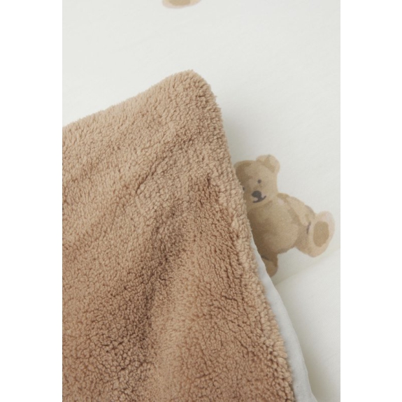 Jollein Boxkleed 75x95cm - Teddy Bear