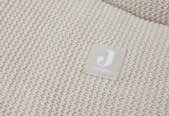 Boxkleed Rond ⌀ 95cm Basic Knit - Nougat - afbeelding 3