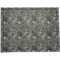 Jollein Boxdek Botanical 75x95cm - Leaf Green