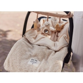 Jollein Voetenzak voor Autstoel & Kinderwagen Boucle - N