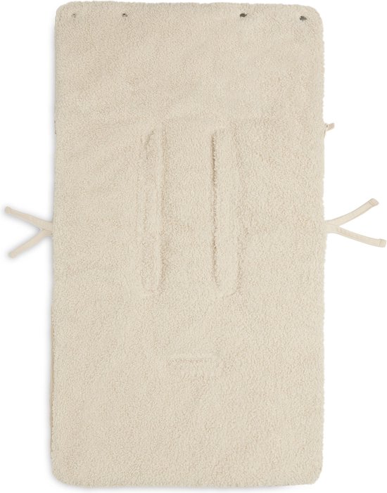 Voetenzak voor Autstoel & Kinderwagen Boucle - Naturel - afbeelding 7