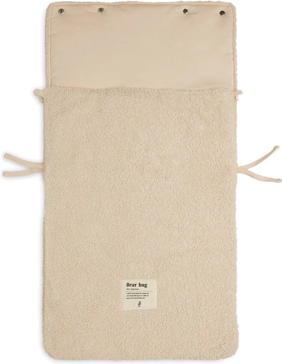 Voetenzak voor Autstoel & Kinderwagen Boucle - Naturel - afbeelding 10