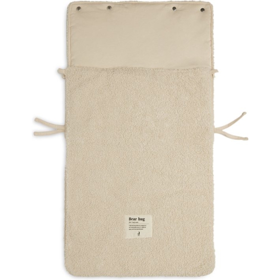 Jollein Voetenzak voor Autstoel & Kinderwagen Boucle - N