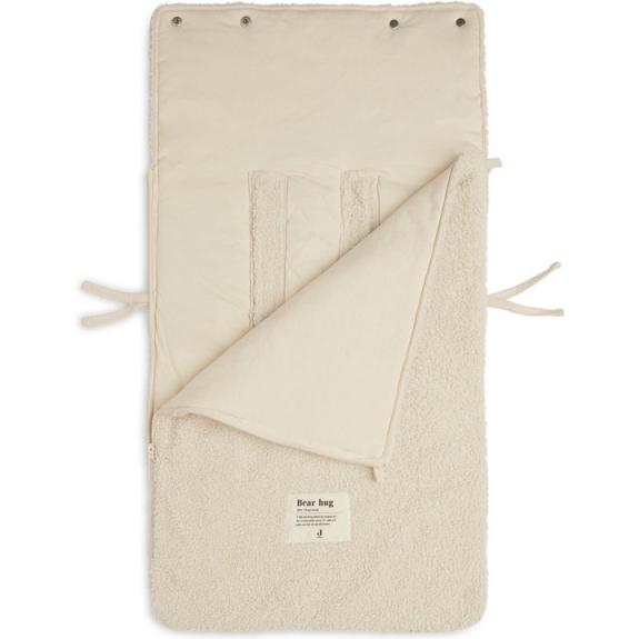 Jollein Voetenzak voor Autstoel & Kinderwagen Boucle - N