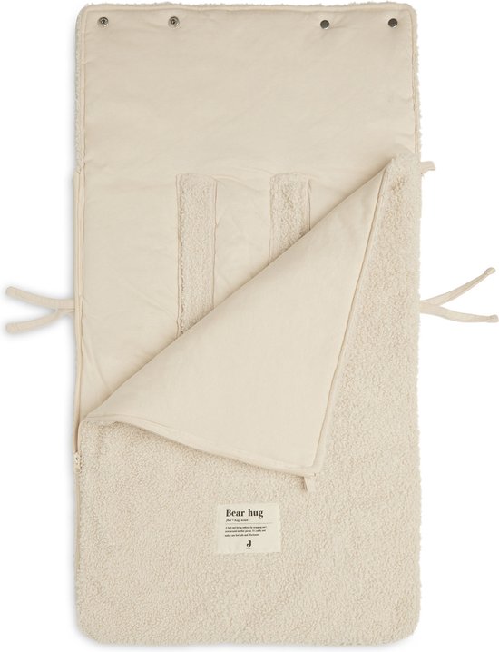 Voetenzak voor Autstoel & Kinderwagen Boucle - Naturel - afbeelding 6
