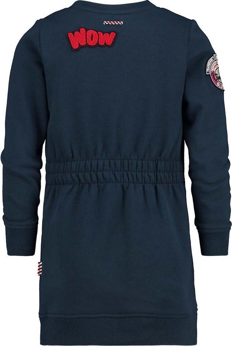 Meisjes Jurk Pollie - Dark Blue - Maat 128 - afbeelding 2
