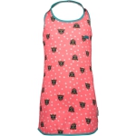 Meisjes Jurk - tiger dots - Maat 140
