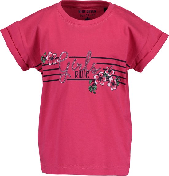 Meisjes T-shirt - Rood - Maat 116