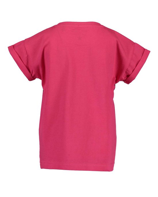 Meisjes T-shirt - Rood - Maat 116 - afbeelding 2