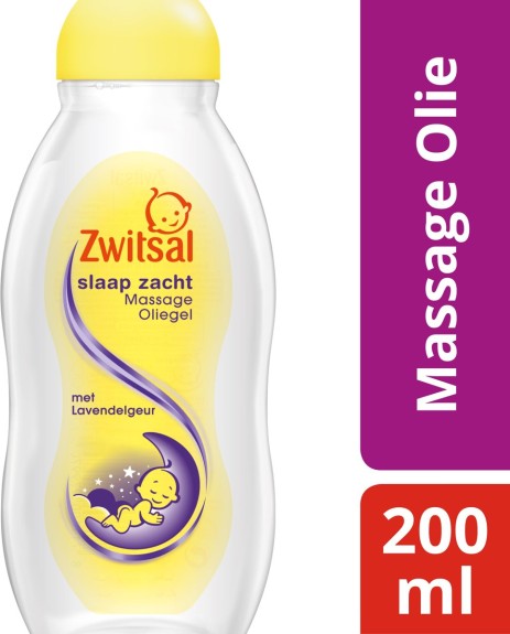 Zwitsal Slaap Zacht Massage Olie Lavendel - 200 ml - Bab