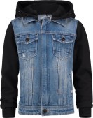Vingino Jongens Spijkerjas Figo- Blue Vintage - Maat 140