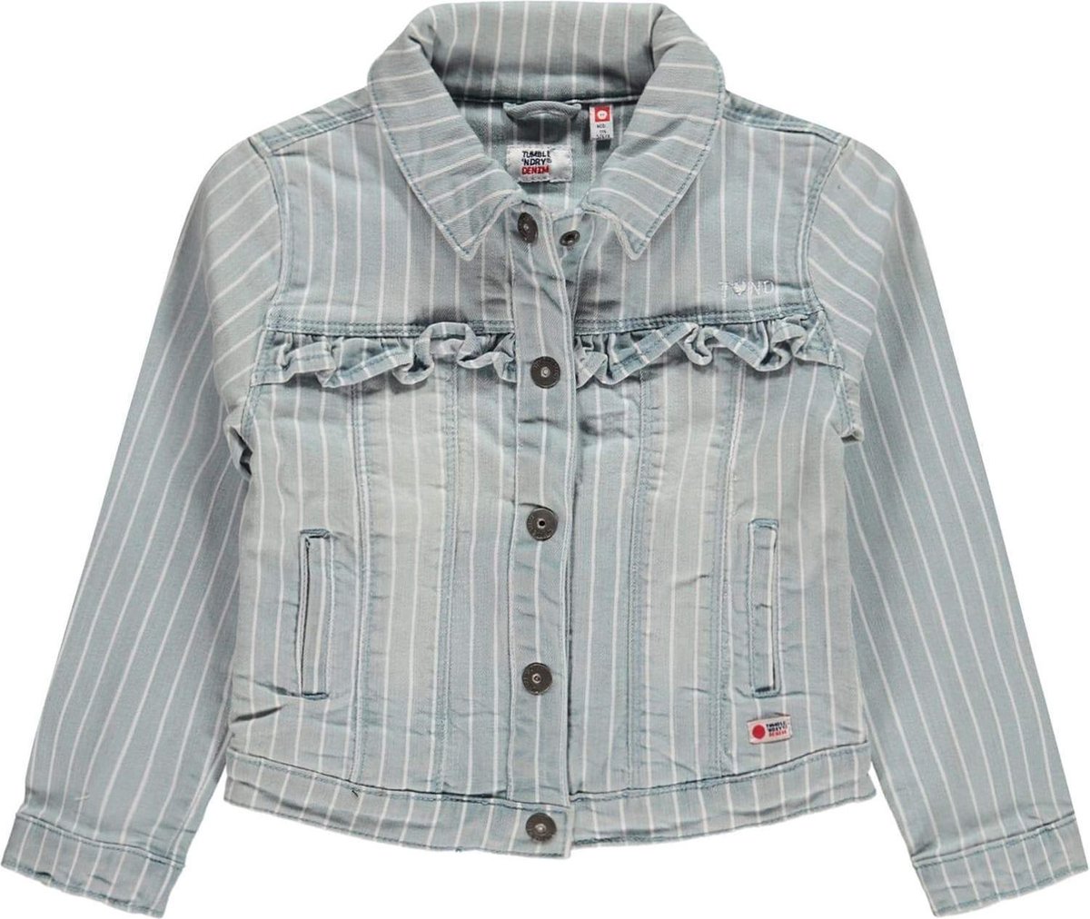 Spijkerjas Laicha Denim Bleach - Maat 116