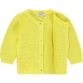Noppies Vest longsleeve Paramus Canary Yellow - Maat 56