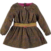 Kidz-Art Meisjes Jurk - chrysant - Maat 86 