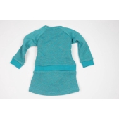 Moodstreet Jurk - turquoise - Maat 86