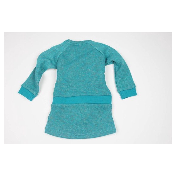 Moodstreet Jurk - turquoise - Maat 86