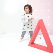 Tumble 'N Dry Meisjes Jurk - Blauw - Maat 68