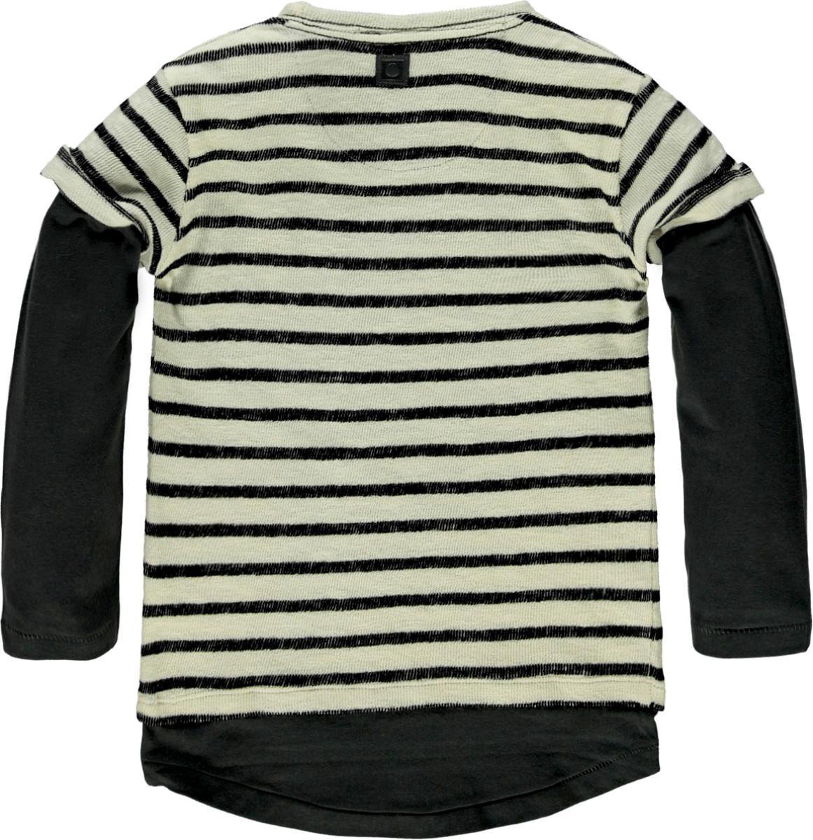 jongens T-shirt Kaine - Ecru - Maat 128 - afbeelding 2