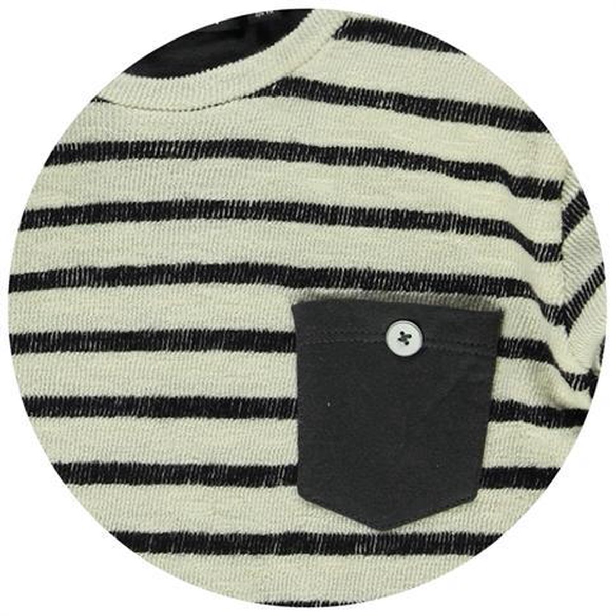 jongens T-shirt Kaine - Ecru - Maat 128 - afbeelding 3