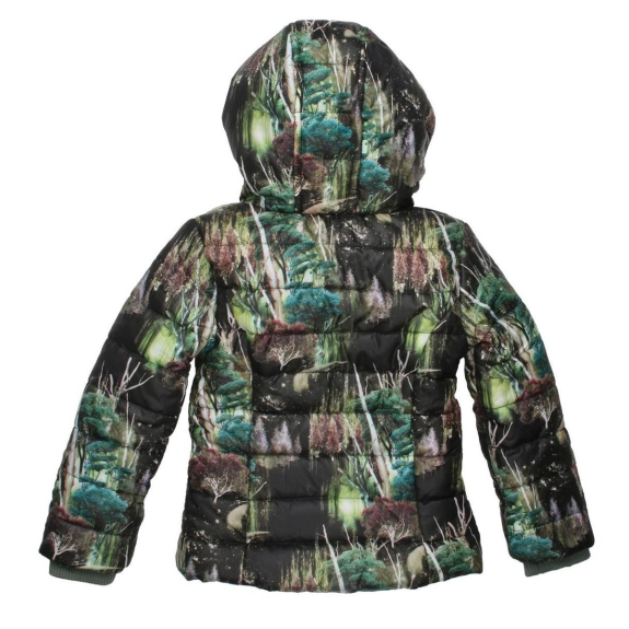 Moodstreet Meisjes Jack - wood allover - Maat 92