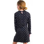 Garcia Meisjes jurk - off black - Maat 164/170