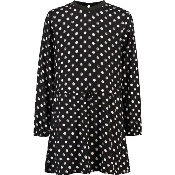 Garcia Meisjes jurk - off black - Maat 164/170