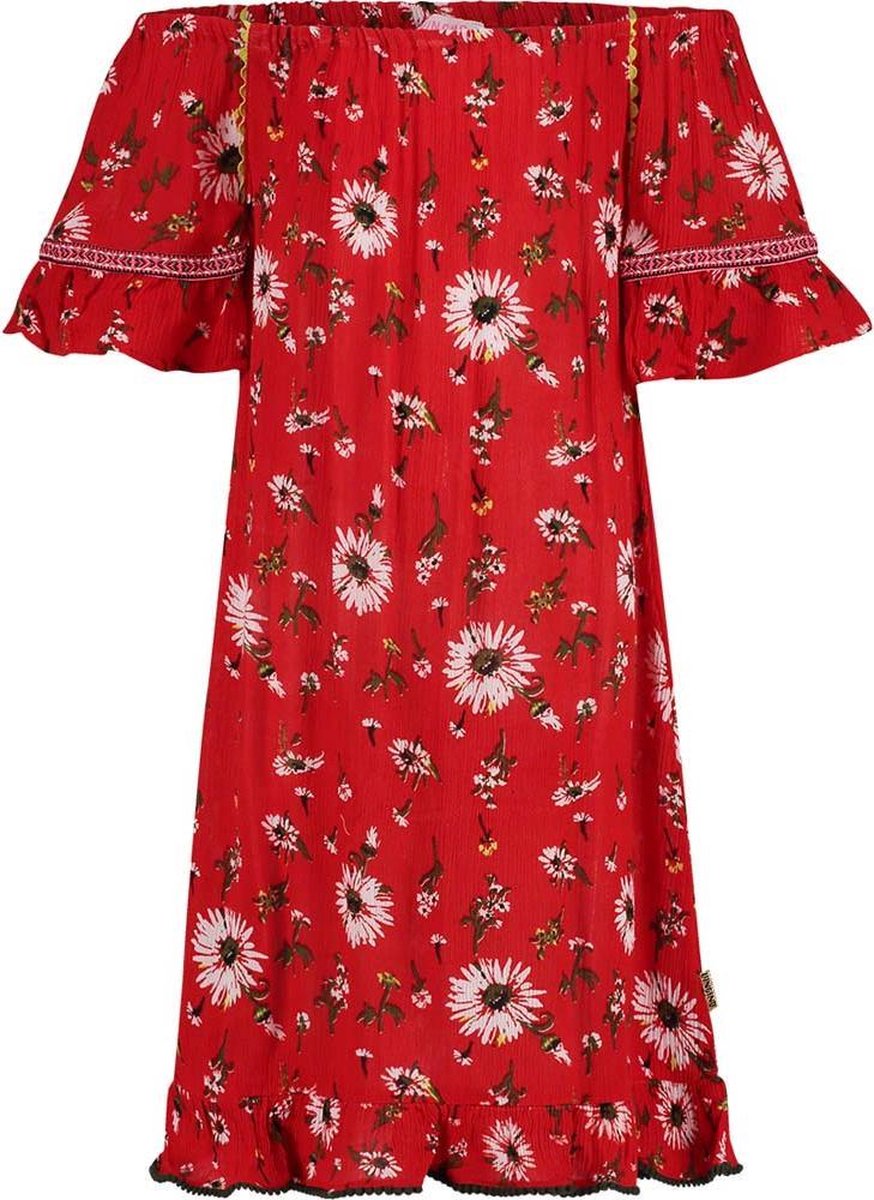 Meisjes Jurk Primma - Red Lollipop - Maat 140