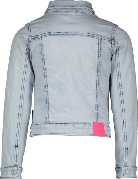 B.Nosy Meisjes Spijkerjas - Light denim - Maat 98