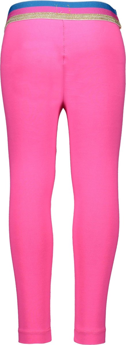 Meisjes Legging - Neon Fuchsia - Maat 104 - afbeelding 2