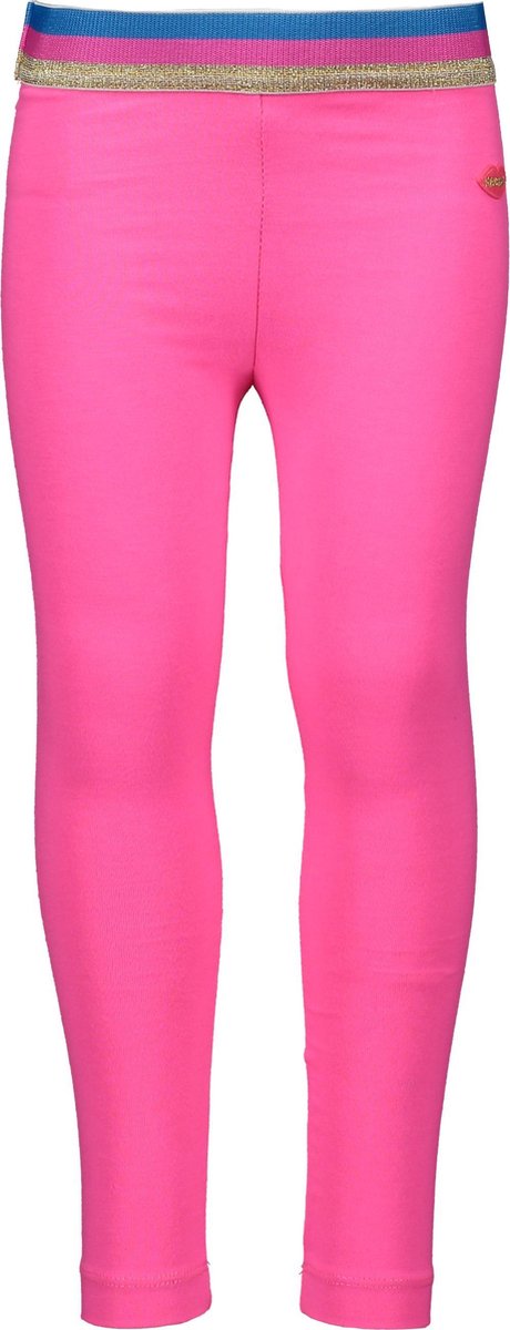 Meisjes Legging - Neon Fuchsia - Maat 104
