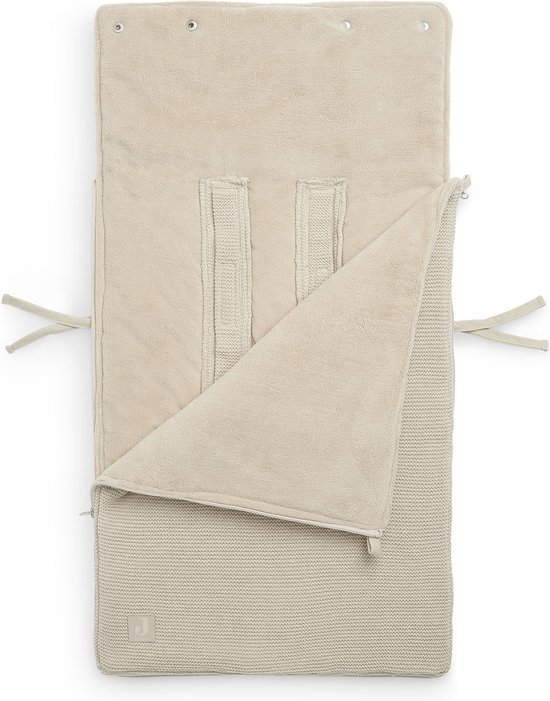 Voetenzak voor Autostoel - Basic Knit Nougat - afbeelding 7