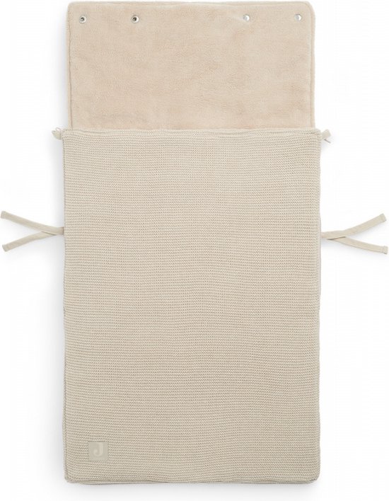 Voetenzak voor Autostoel - Basic Knit Nougat - afbeelding 2