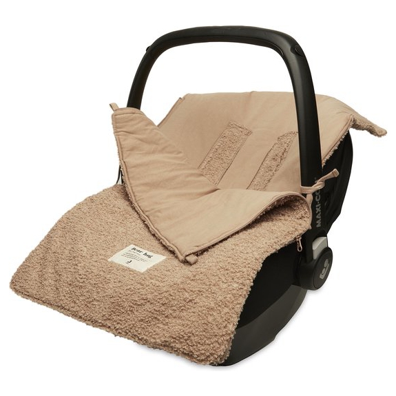 Jollein Voetenzak voor Autstoel Boucle Biscuit