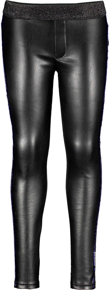 Meisjes Broek Leather Look - Maat 110
