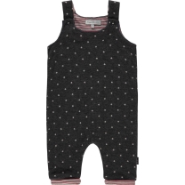 Noppies Tuinbroek Carroll - Charcoal Melange - Maat 86