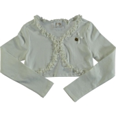 Le Chic Meisjes Vest - off white - Maat 104