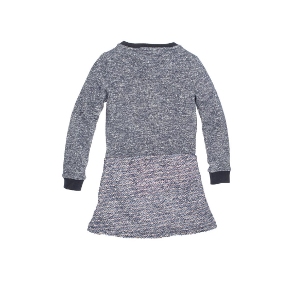 Moodstreet Meisjes Jurk - Navy - Maat 110